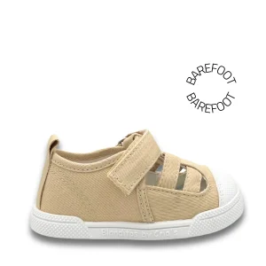 Baskets en toile Barefoot Limon Beige