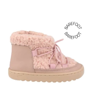 Bottillons Fourrés Barefoot Nieve Rose