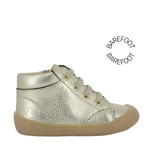 Bottines Barefoot Plum Lace Laminato Platine