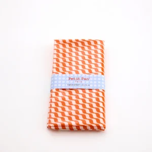 Coupon toile cirée Kifkif orange