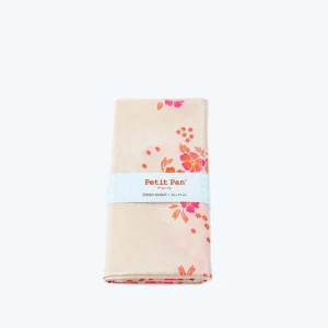 Coupon toile cirée Folksy écru