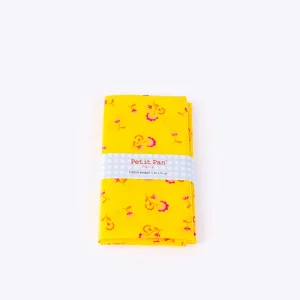 Coupon toile cirée Illska jaune