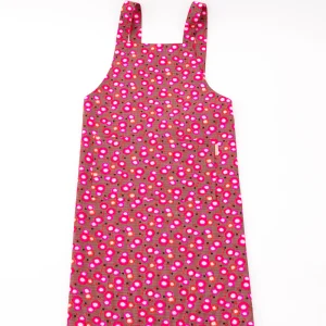 Tablier en toile Coquelicot rouge