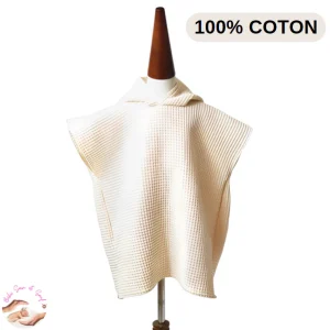 Cape de bain bébé | Beige™