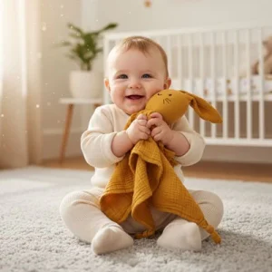 Doudou lapin | 100% Coton Bio