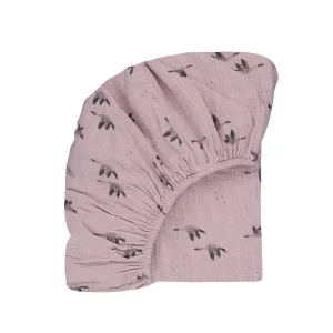 Drap housse - Olivia Oie Lilas