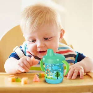 Tasses bebe – Anti-fuite, poignées ergonomiques